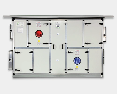 edgetech heat recovery unit with heat wheel